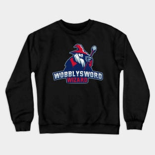 WobblySword Wizard Magic Badge Crewneck Sweatshirt